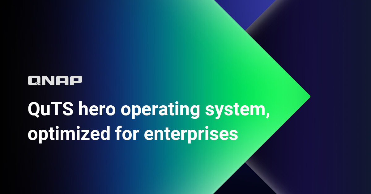 QNAP QuTS hero h6.0.x – 01 Przegląd